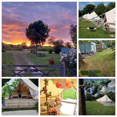 Hopgarden Glamping - Luxury 6M Bell Tent Wadhurst Εξωτερικό φωτογραφία