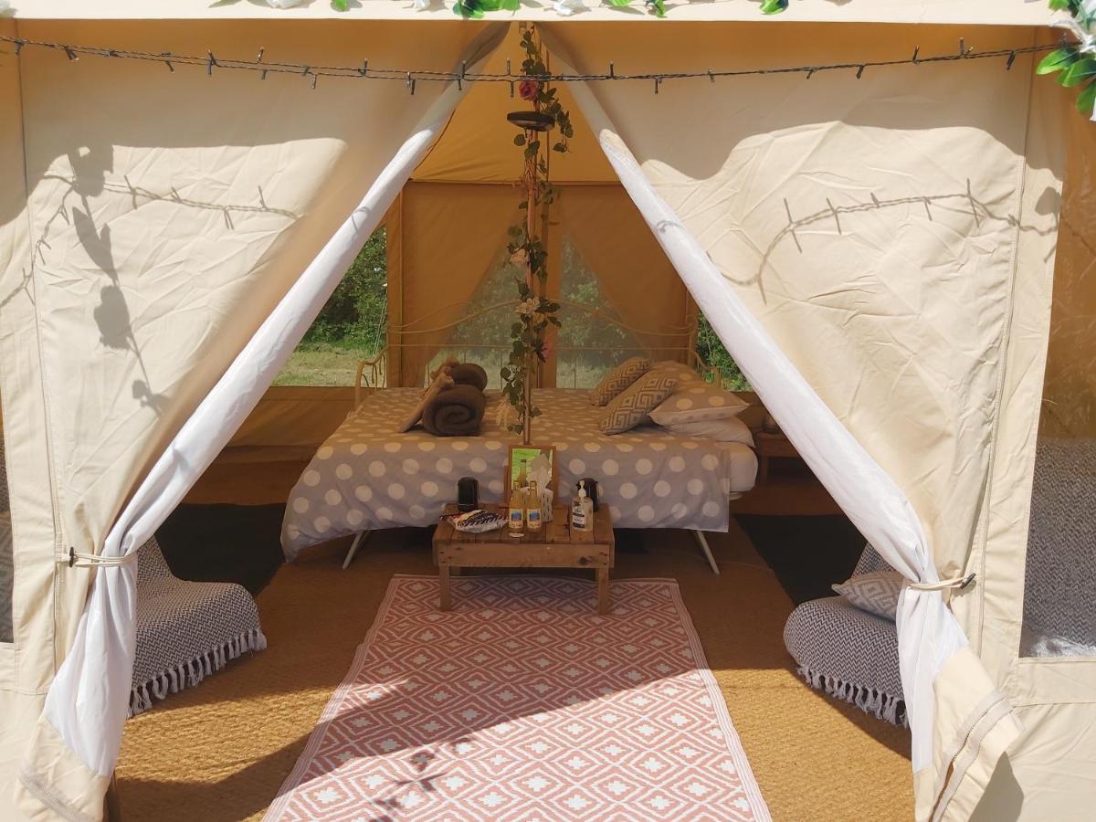 Hopgarden Glamping - Luxury 6M Bell Tent Wadhurst Εξωτερικό φωτογραφία