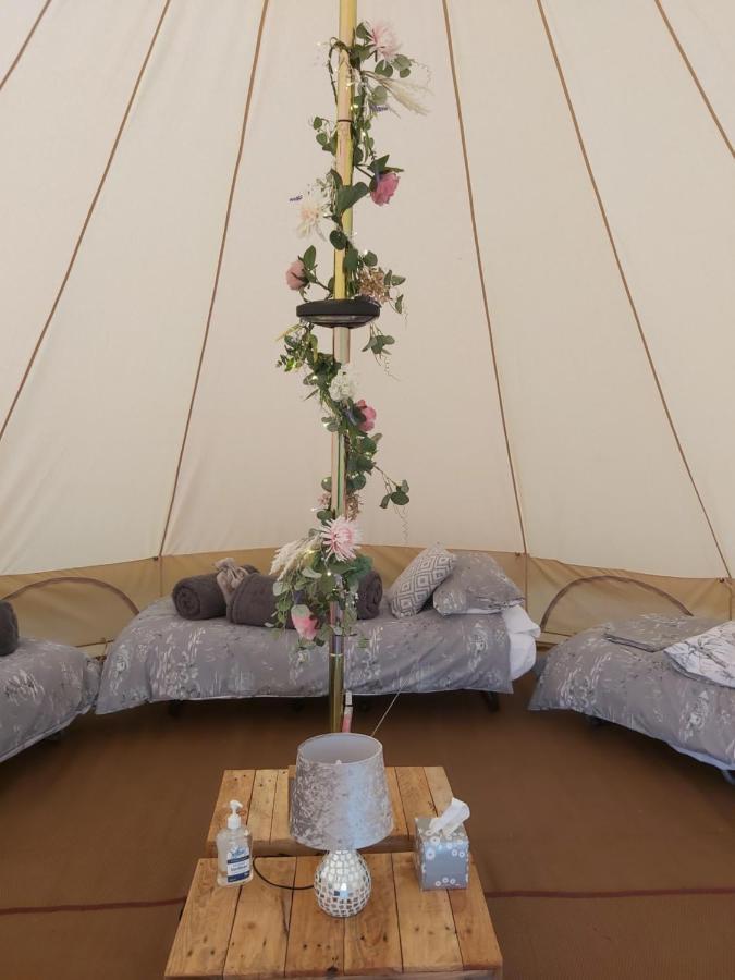 Hopgarden Glamping - Luxury 6M Bell Tent Wadhurst Εξωτερικό φωτογραφία