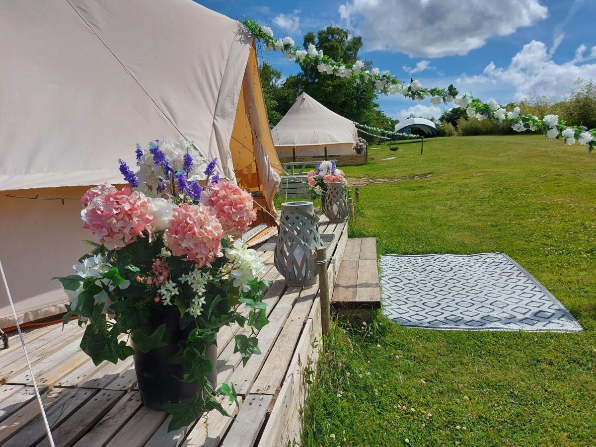 Hopgarden Glamping - Luxury 6M Bell Tent Wadhurst Εξωτερικό φωτογραφία