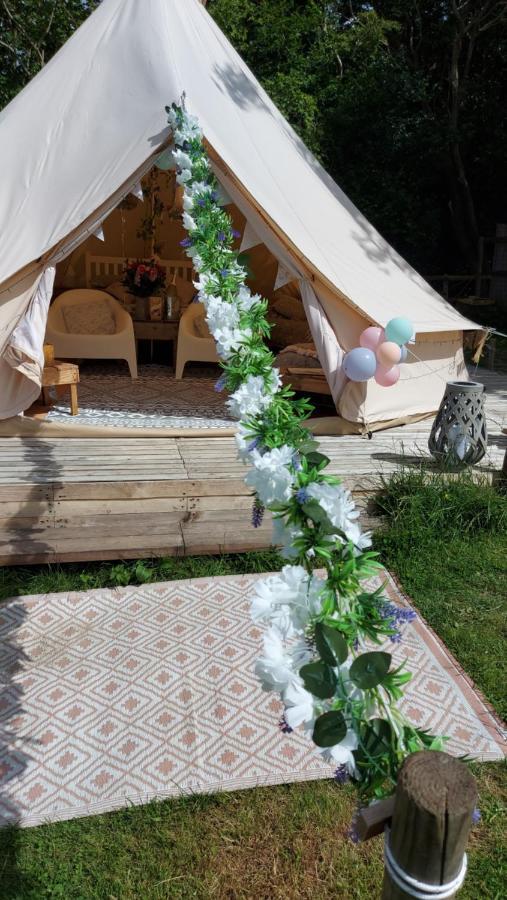 Hopgarden Glamping - Luxury 6M Bell Tent Wadhurst Εξωτερικό φωτογραφία