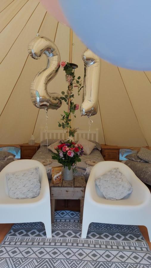 Hopgarden Glamping - Luxury 6M Bell Tent Wadhurst Εξωτερικό φωτογραφία