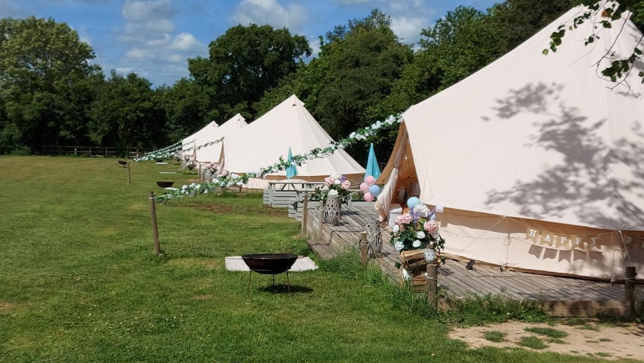 Hopgarden Glamping - Luxury 6M Bell Tent Wadhurst Εξωτερικό φωτογραφία