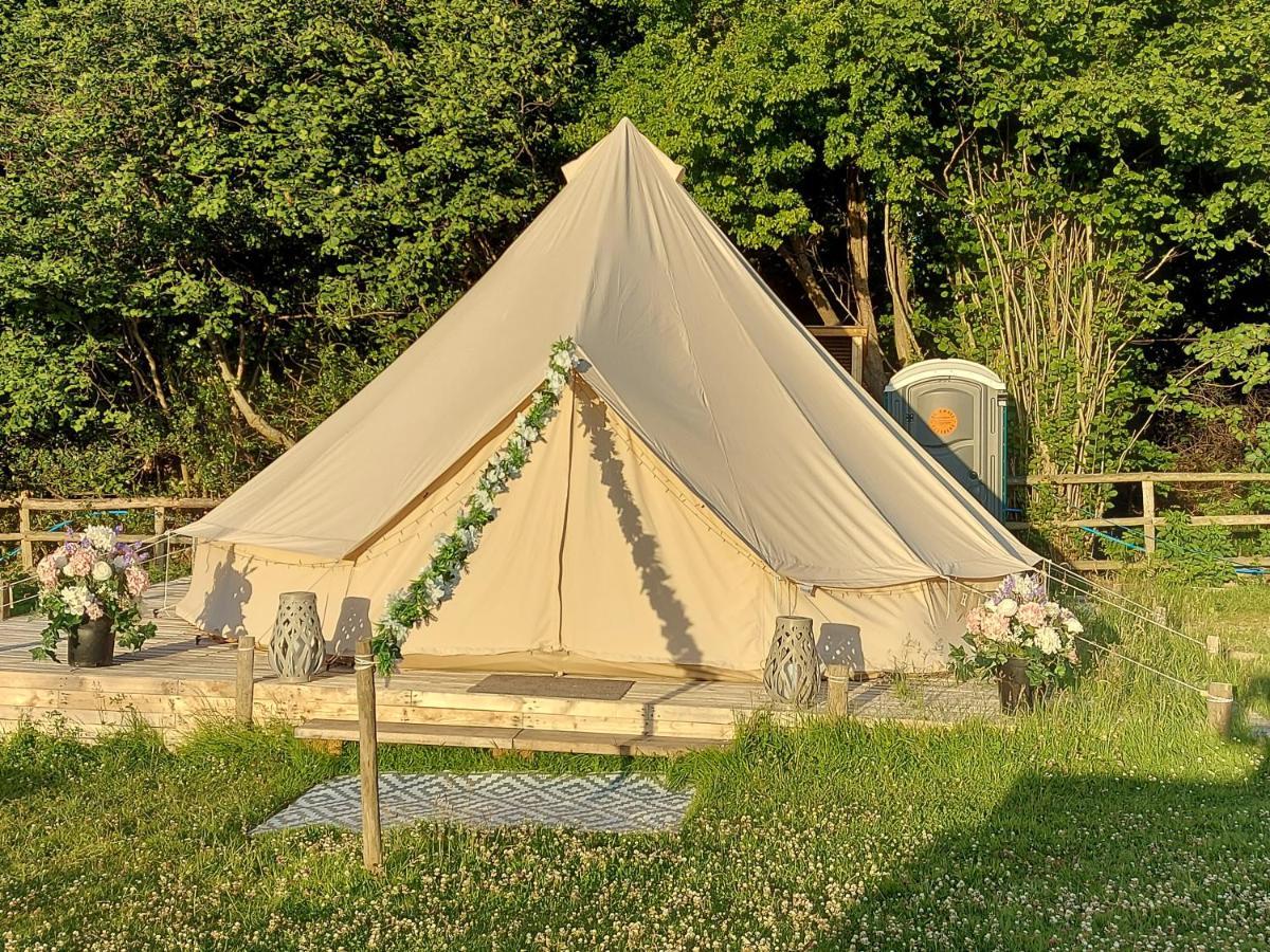 Hopgarden Glamping - Luxury 6M Bell Tent Wadhurst Εξωτερικό φωτογραφία