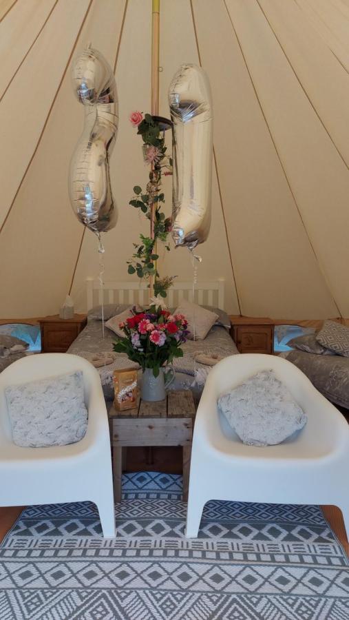 Hopgarden Glamping - Luxury 6M Bell Tent Wadhurst Εξωτερικό φωτογραφία