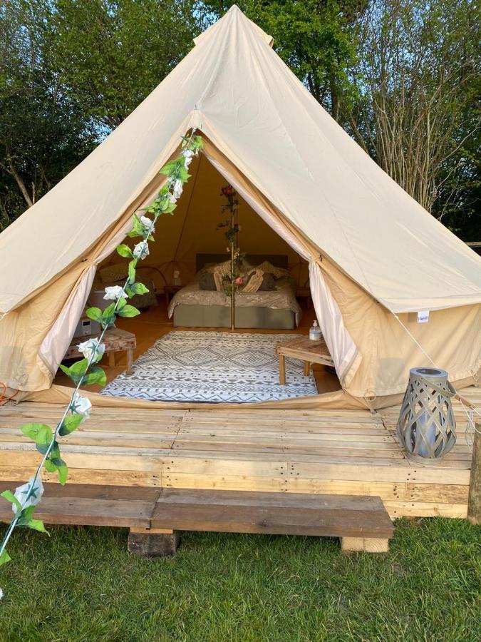 Hopgarden Glamping - Luxury 6M Bell Tent Wadhurst Εξωτερικό φωτογραφία