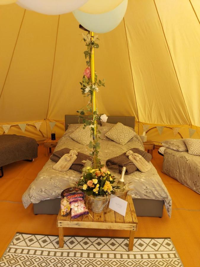 Hopgarden Glamping - Luxury 6M Bell Tent Wadhurst Εξωτερικό φωτογραφία