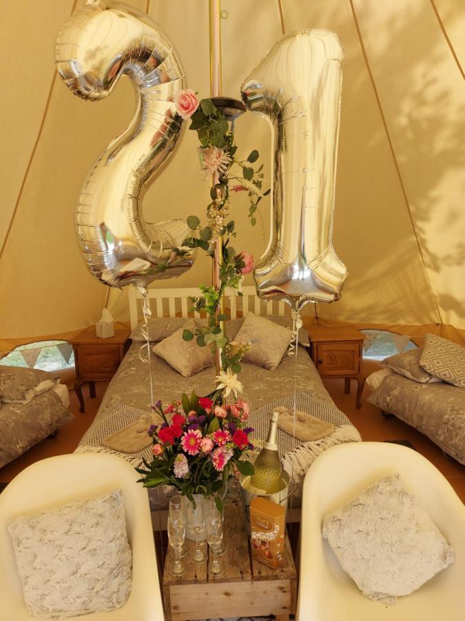 Hopgarden Glamping - Luxury 6M Bell Tent Wadhurst Εξωτερικό φωτογραφία